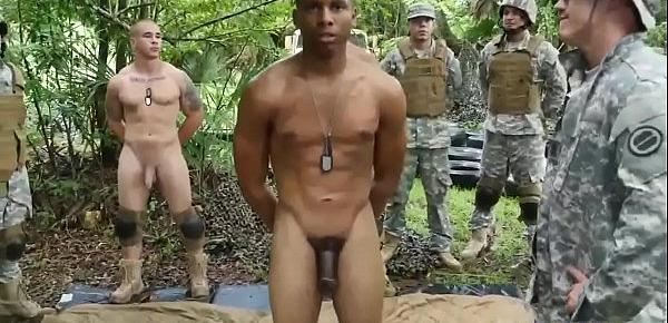  Fat naked soldiers gay first time Jungle plow fest